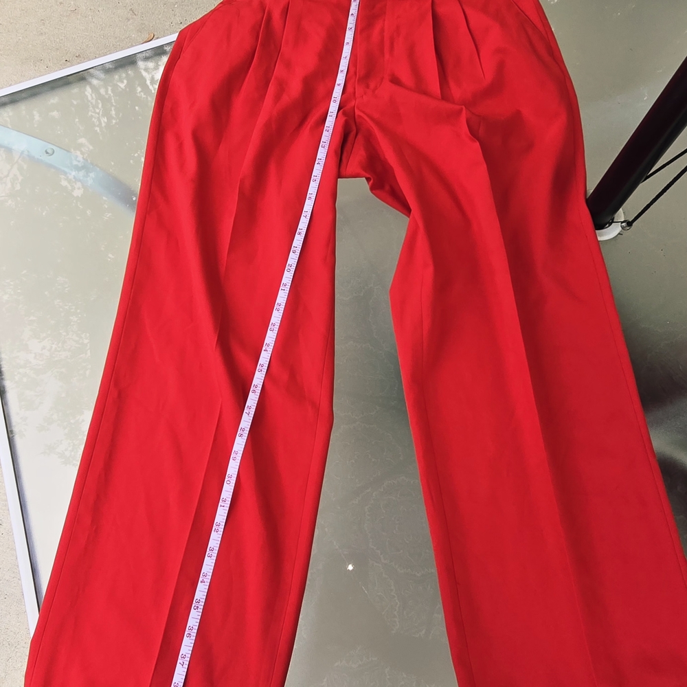 Pontelli Uomo Collection By Supreme Men's Red Dress Pants